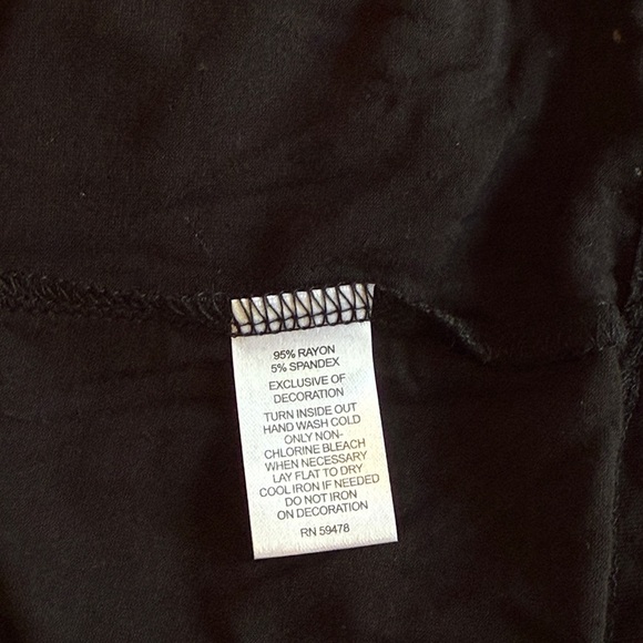 Cynthia Rowley Embellished Black Sleeveless Top size M - Picture 4 of 8